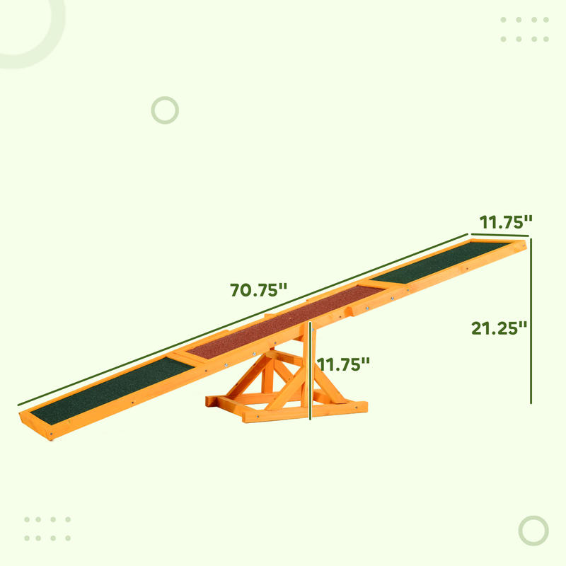 PawHut Wooden Dog Agility Sees - Pet X Supplies & Tack Reviews incelemesi ve fiyatı