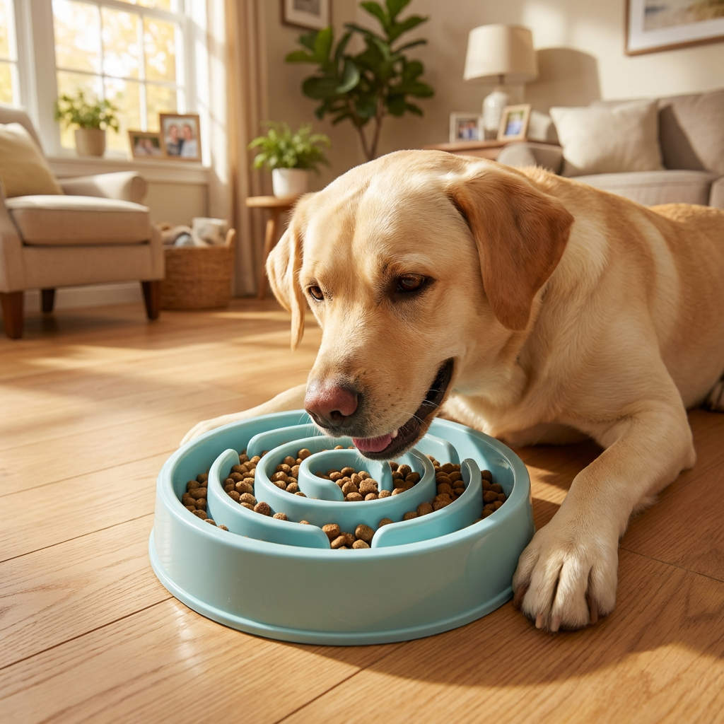 Slow Feeder Dog Bowl - Non-Sli - Slow Feeder Dog Bowl incelemesi ve fiyatı
