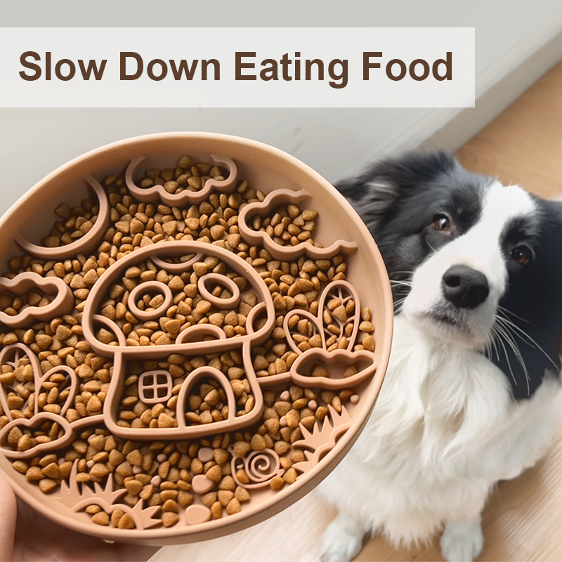 New Mushroom Dog Slow Food Bow - Slow Feeder Dog Bowl incelemesi ve fiyatı