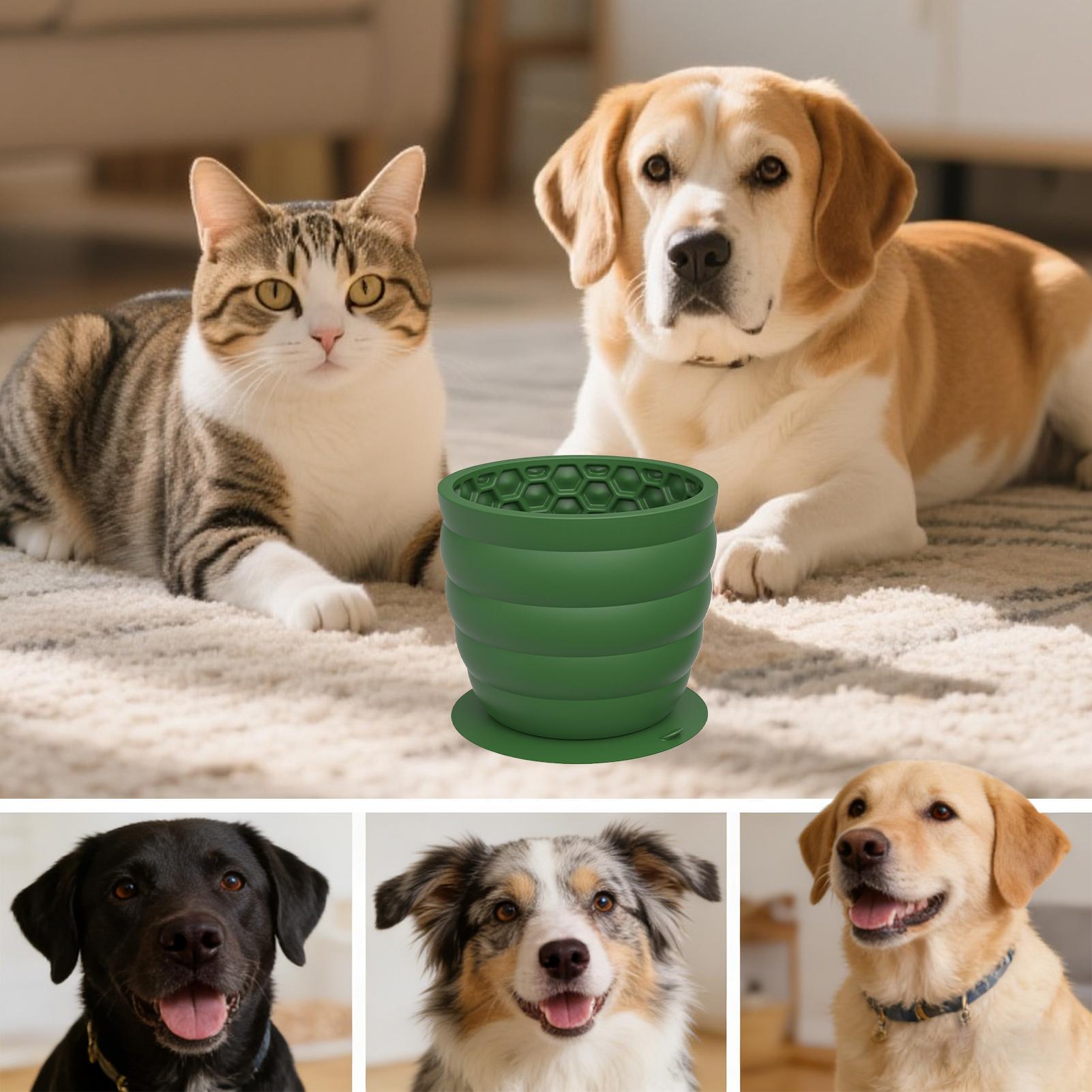 Slow Feeder Silicone Pet Bowl  - Slow Feeder Dog Bowl incelemesi ve fiyatı