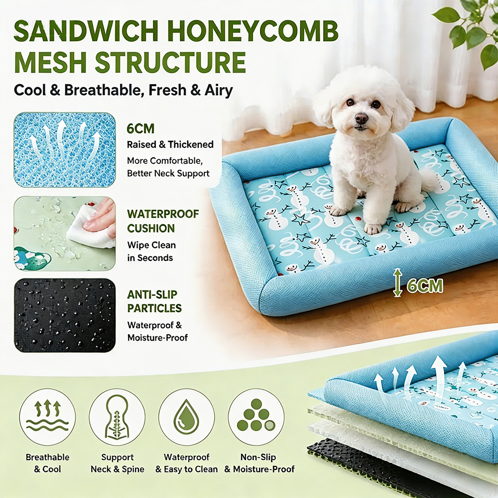 Summer Pet Cooling Mat Detacha - Pet Supplies Dog Wash incelemesi ve fiyatı