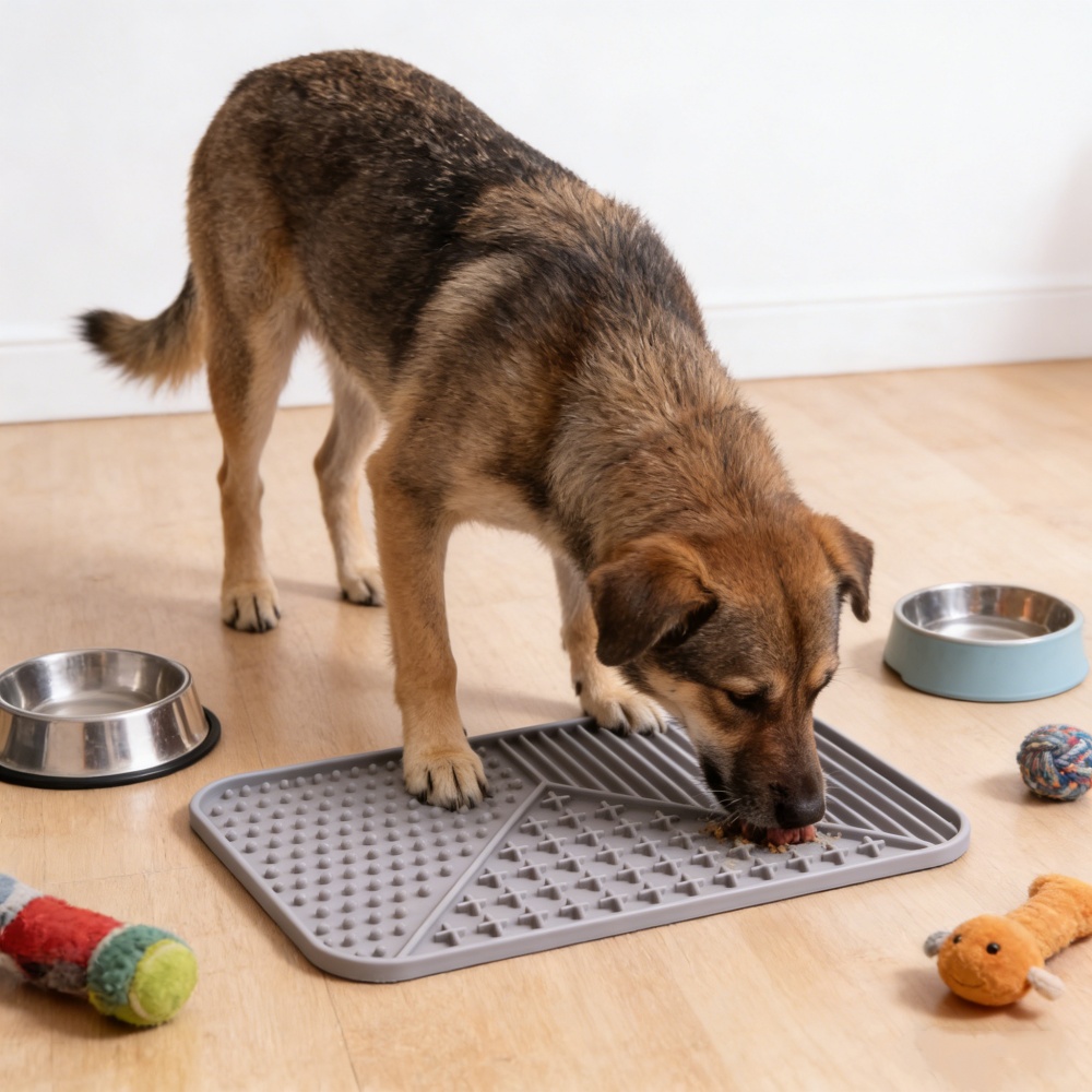 Silicone Material Pet Lick Mat - Slow Feeder Dog Bowl incelemesi ve fiyatı