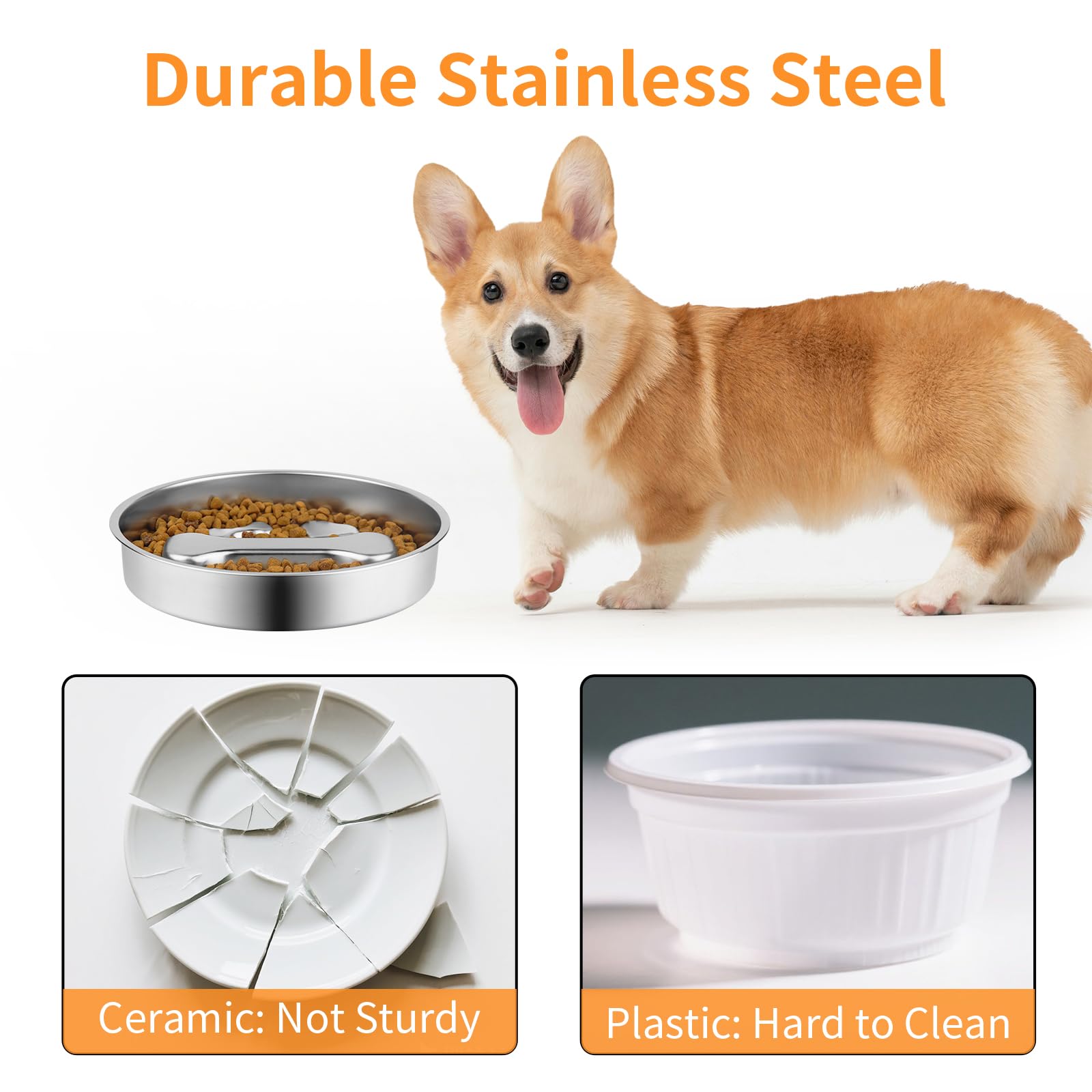 Slow Feeder Dog Bowl, Metal No - Slow Feeder Dog Bowl incelemesi ve fiyatı