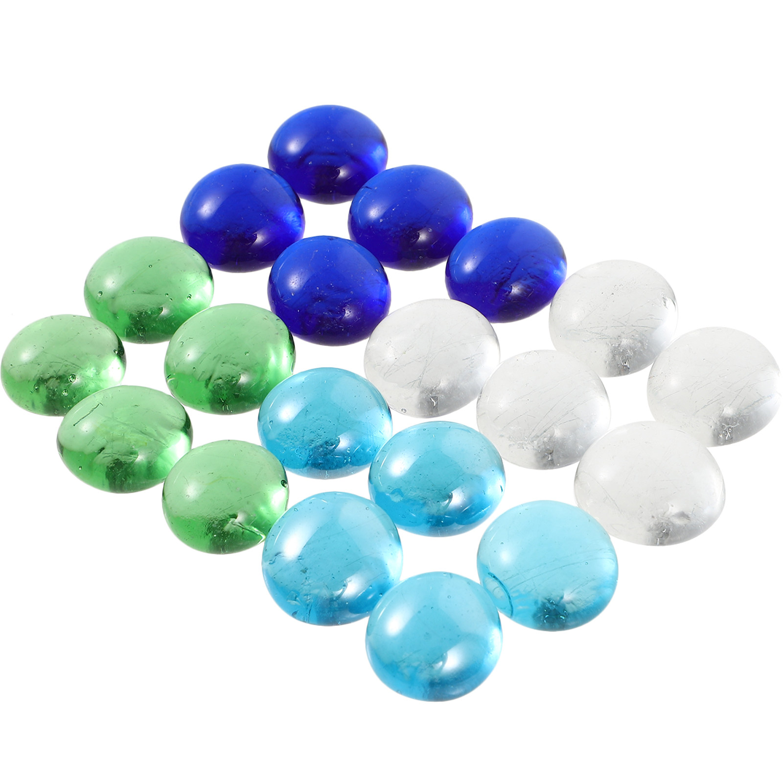 1Set Colorful Glass Beads Flat - Aquarium Fish Tank incelemesi ve fiyatı