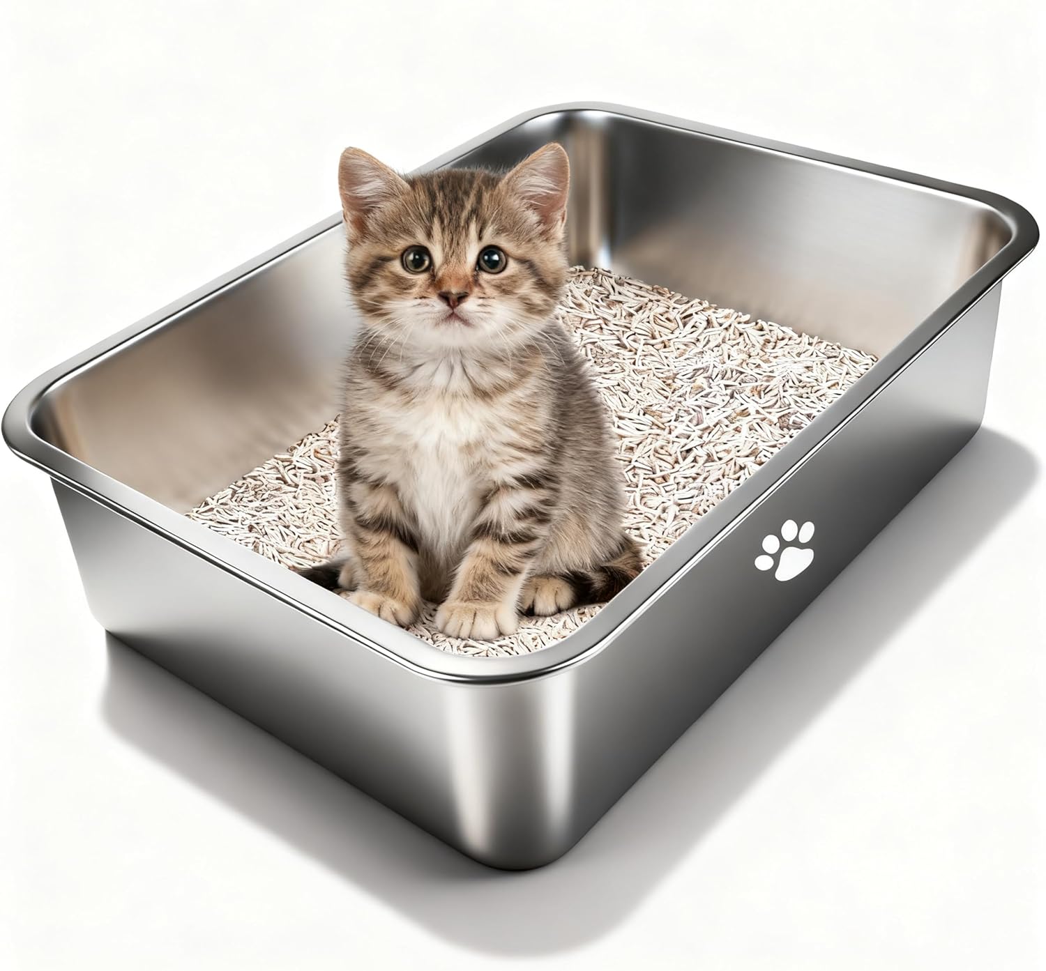 Stainless Steel Cat Litter Box - Pet X Supplies & Tack Reviews incelemesi ve fiyatı