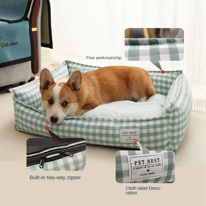 Bed For Dog Cats Puppy House K - Pet Supplies Dog Wash incelemesi ve fiyatı
