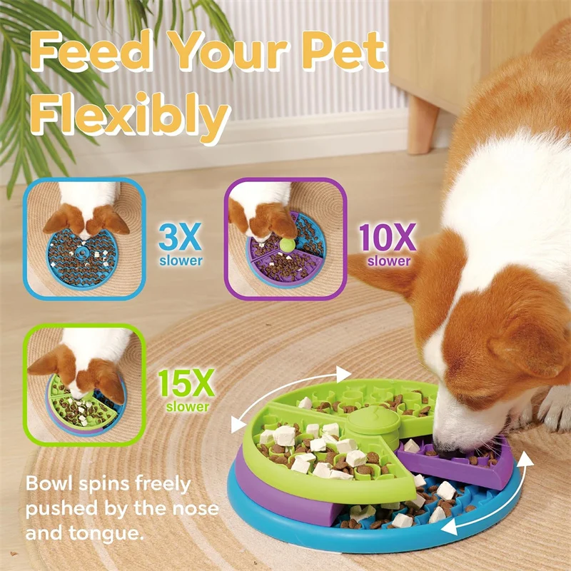 Dog Puzzle Slow Feeder Interac - Slow Feeder Dog Bowl incelemesi ve fiyatı